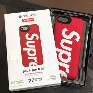シュプリーム(Supreme)のsupreme iphone8 case ケース(iPhoneケース)