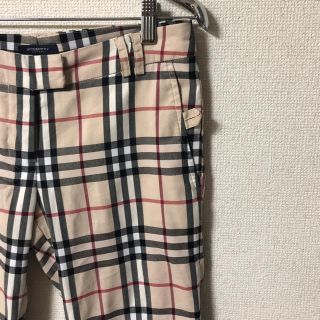 バーバリー(BURBERRY)のBurberry London チェックパンツ(スラックス)