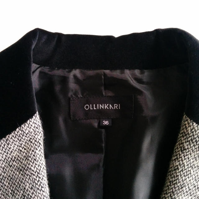 OLLINKARI(オリンカリ)のWORLDワールド☆OLLINKARIツイードジャケット レディースのジャケット/アウター(テーラードジャケット)の商品写真