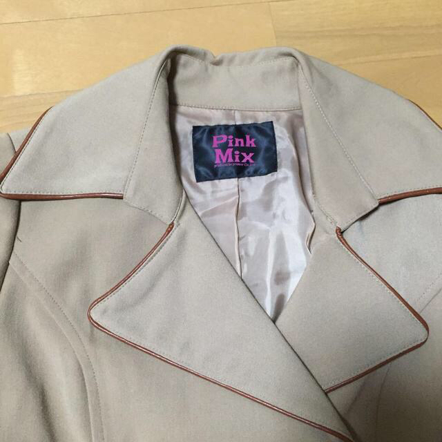 Pink Mix(ピンクミックス)のPink Mix トレンチコート レディースのジャケット/アウター(トレンチコート)の商品写真
