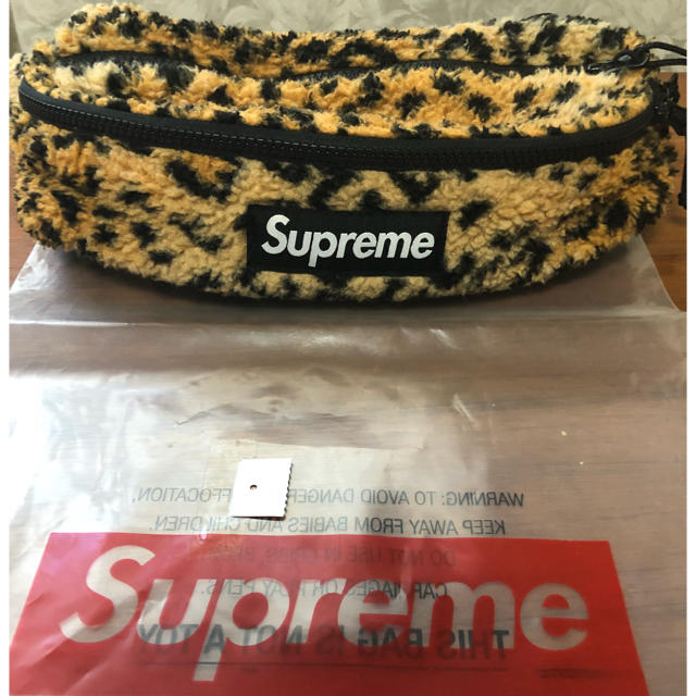 ウエストポーチLeopard Fleece Waist Bag