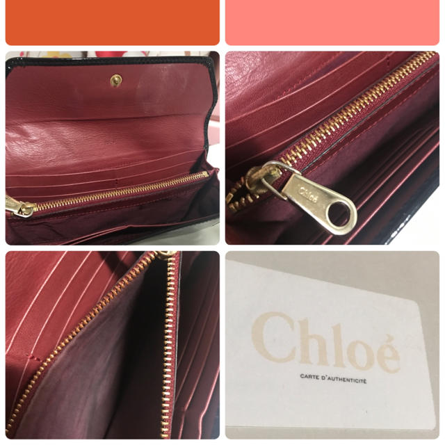 Chloe(クロエ)のクロエ 長財布 黒 リボン付き メンズのファッション小物(長財布)の商品写真