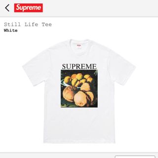 シュプリーム(Supreme)の白M supreme still life tee(Tシャツ/カットソー(半袖/袖なし))