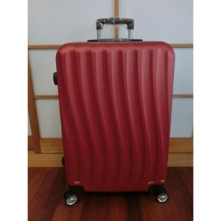 うき様専用★Ｍサイズ★ワインレッド★スーツケース★キャリーケース(825)(スーツケース/キャリーバッグ)