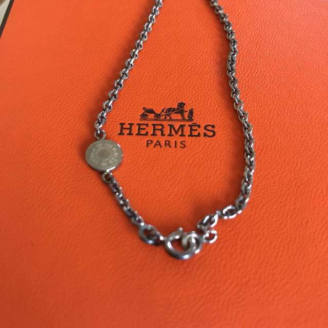 Hermes(エルメス)のエルメス  シルバーネックレス レディースのアクセサリー(ネックレス)の商品写真