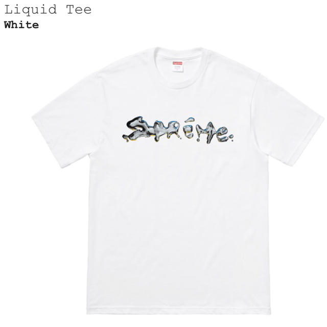 トップスSupreme Liquid Tee White S