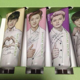 ネイチャーリパブリック(NATURE REPUBLIC)のEXO ハンドクリーム(アイドルグッズ)