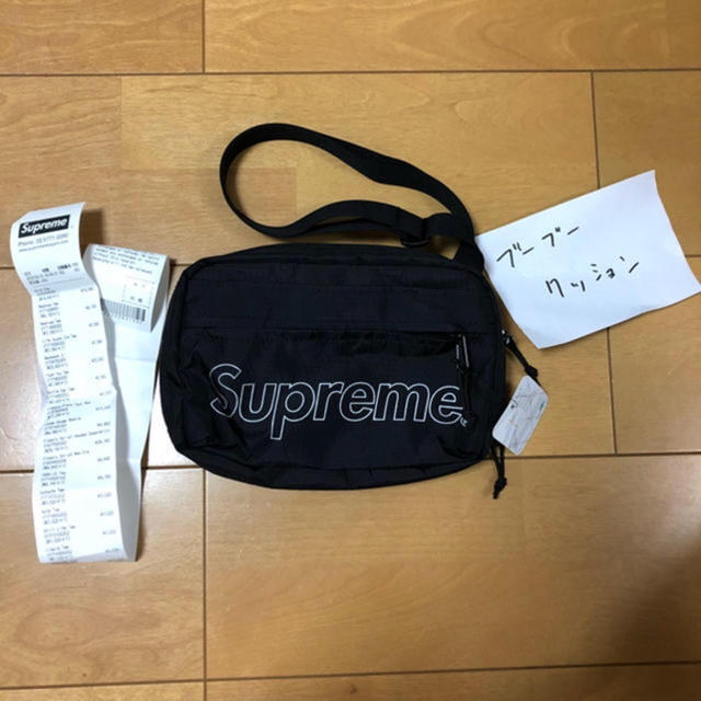 supreme 18aw shoulder bag 黒