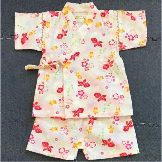 新品☆女の子 甚平 90cm(甚平/浴衣)