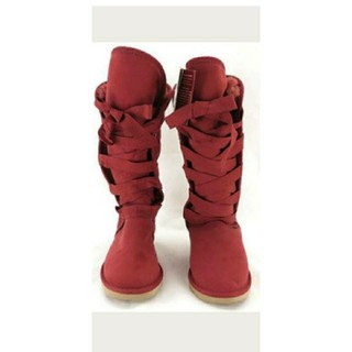 アグ(UGG)のUGG ジャンボ ムートン シープスキン ブーツ  レッド(ブーツ)