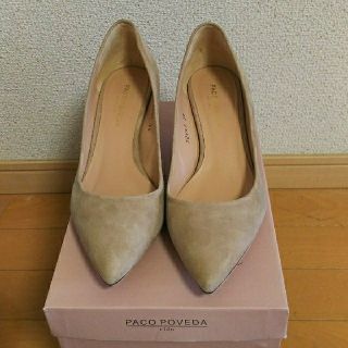 イエナ(IENA)のぱてち様専用  未使用☆イエナ PACO POVEDA スエードパンプス(ハイヒール/パンプス)