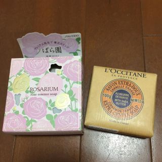 ロクシタン(L'OCCITANE)のロクシタン ばら園 ソープセット(ボディソープ/石鹸)