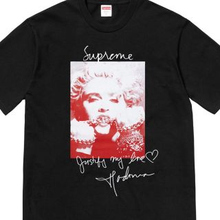 シュプリーム(Supreme)のsupreme マドンナ L 黒 black(Tシャツ/カットソー(半袖/袖なし))