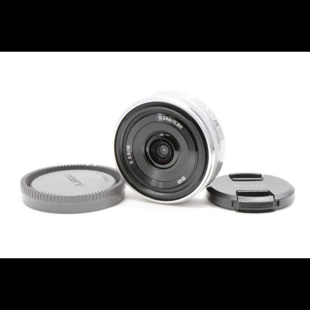 正規逆輸入品】 美品 SONY SEL16F28 16mm f 2.8 パンケーキレンズ SONY 16mm f2.8 SEL16F28 パンケーキレンズ 単焦点
