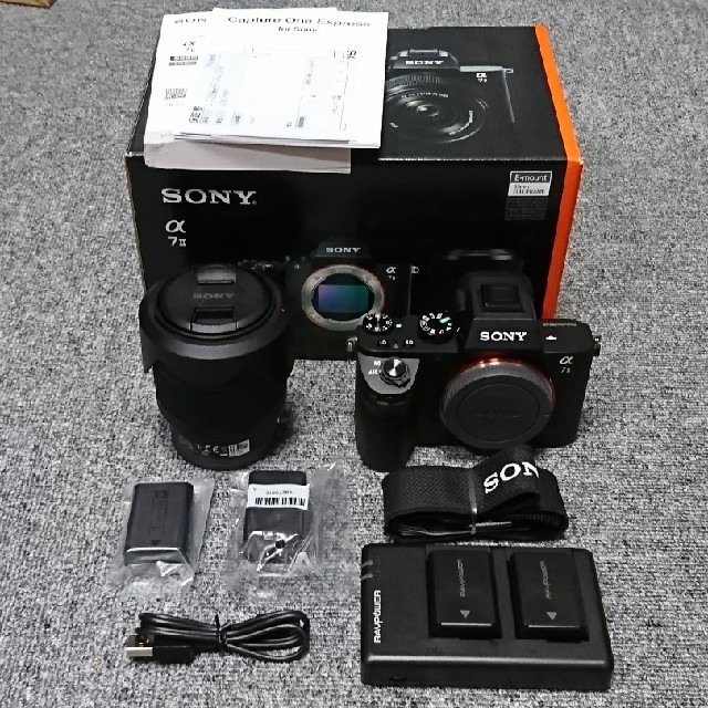 訳ありセール 格安） SONY - 【美品】SONY a7ii ズームレンズキット +