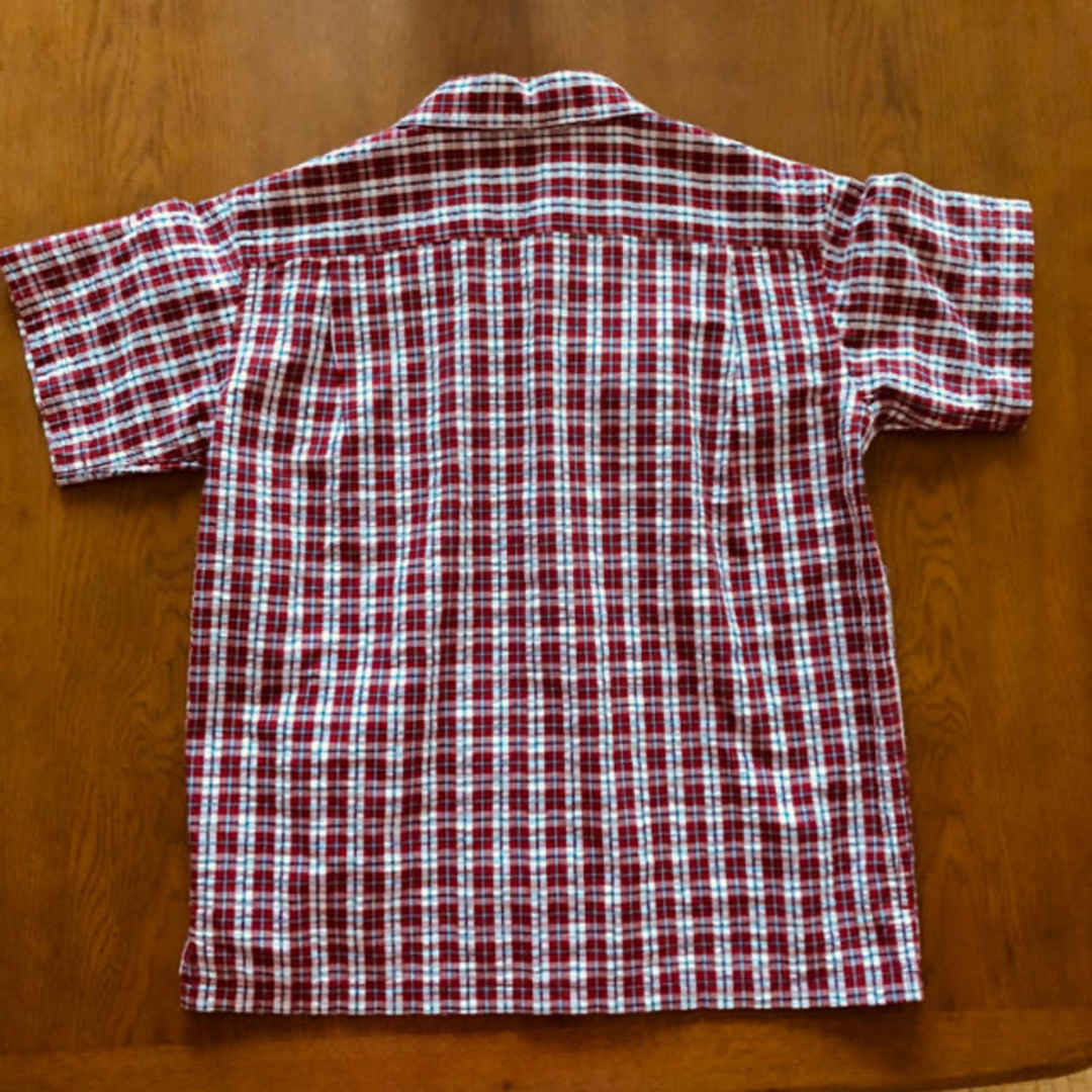 UNIQLO(ユニクロ)のユニクロ  チェックシャツ  120 キッズ/ベビー/マタニティのキッズ服男の子用(90cm~)(ブラウス)の商品写真