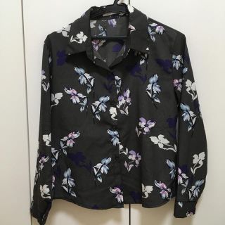 フィフス(fifth)の美品♡花柄シャツ(シャツ/ブラウス(長袖/七分))