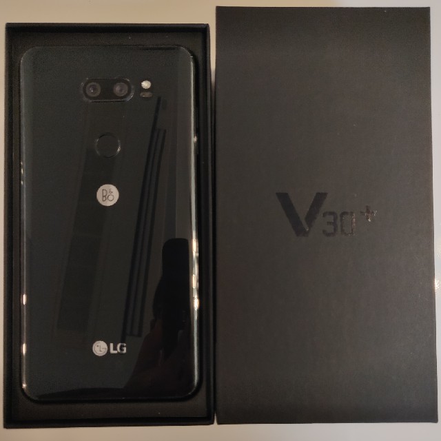 LG V30 ＋　LG-H930DS　ブラック　海外Simフリー