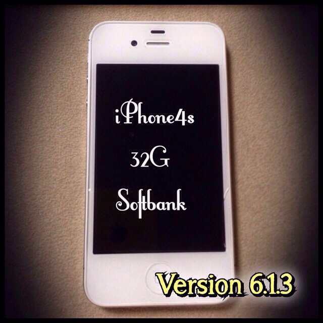 iPhone4s????貴重????旧バージョン