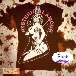 ヒステリックグラマー(HYSTERIC GLAMOUR)のヒス☆バックプリントが可愛いTシャツ(Tシャツ(半袖/袖なし))