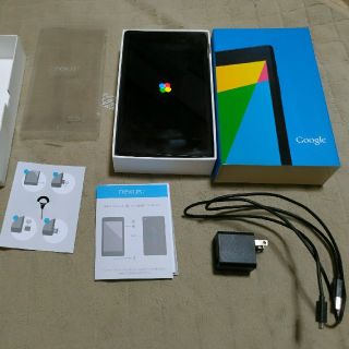 ネクサス7(NEXUS7)の【故障品】Nexus7 (2013) SIMフリー版　ME-571LTE(タブレット)