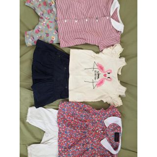 ベビーギャップ(babyGAP)のトップス、パンツ６点セット(パンツ)