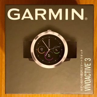 ガーミン(GARMIN)の【新品・未使用】  Garmin Vivoactive 3(トレーニング用品)