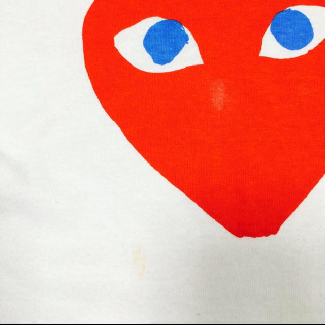 COMME des GARCONS(コムデギャルソン)のコムデギャルソン＊ブルーアイ赤Ｔシャツ レディースのトップス(Tシャツ(半袖/袖なし))の商品写真