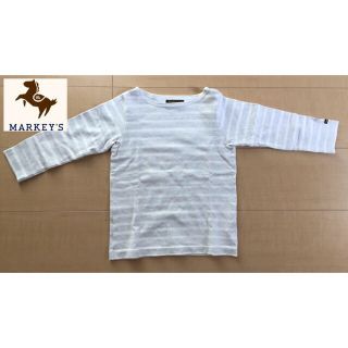 マーキーズ(MARKEY'S)のMARKEY’S マーキーズ ボーダーボートネックカットソー(Tシャツ/カットソー)