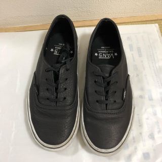 ヴァンズ(VANS)のvans オーセンティック ブラック(スニーカー)