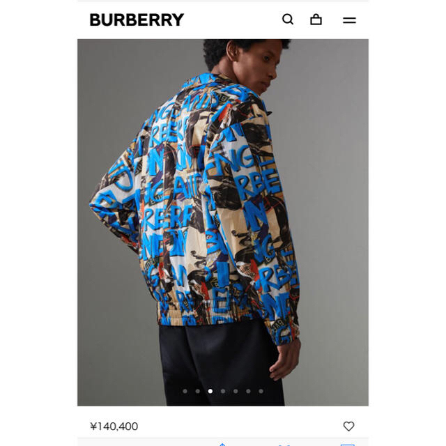 BURBERRY(バーバリー)のバーバリー ブルゾン 西島隆弘 着用 正規品 未使用 メンズのジャケット/アウター(ブルゾン)の商品写真