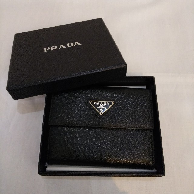 PRADA プラダ サフィアーノ 二つ折り財布