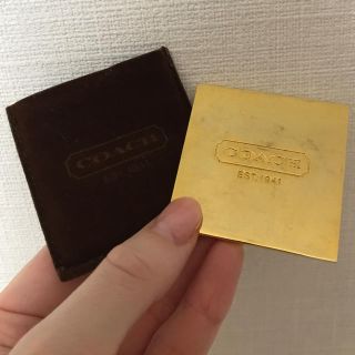 コーチ(COACH)のコーチ ハンドミラー ケース付(ミラー)