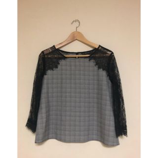 ザラ(ZARA)のZARA  レーストップス(カットソー(半袖/袖なし))