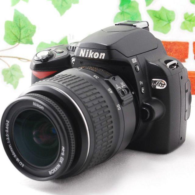 ❤️Wi-Fiでスマホ転送❤️軽量❤️Nikon D40 X - デジタル一眼