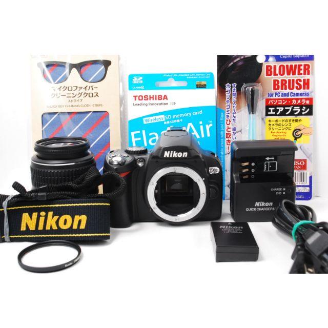 ❤️Wi-Fiでスマホ転送❤️軽量❤️Nikon D40 X - デジタル一眼