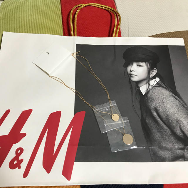 H&M MY HERO ネックレス 安室奈美恵 ショッパー セット マイヒーロー