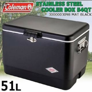 新品 限定 コールマン スチールベルト クーラー 54QT スチベル レア