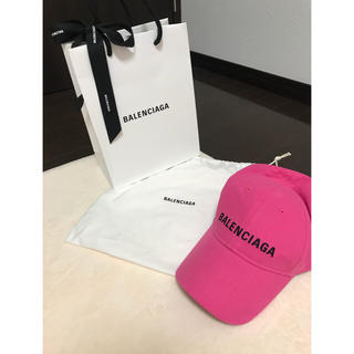 バレンシアガ(Balenciaga)のバレンシアガ キャップ ピンク(キャップ)