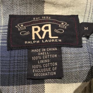 RRL - RRL デニムランチコートの通販 by しゅん's shop|ダブルアール