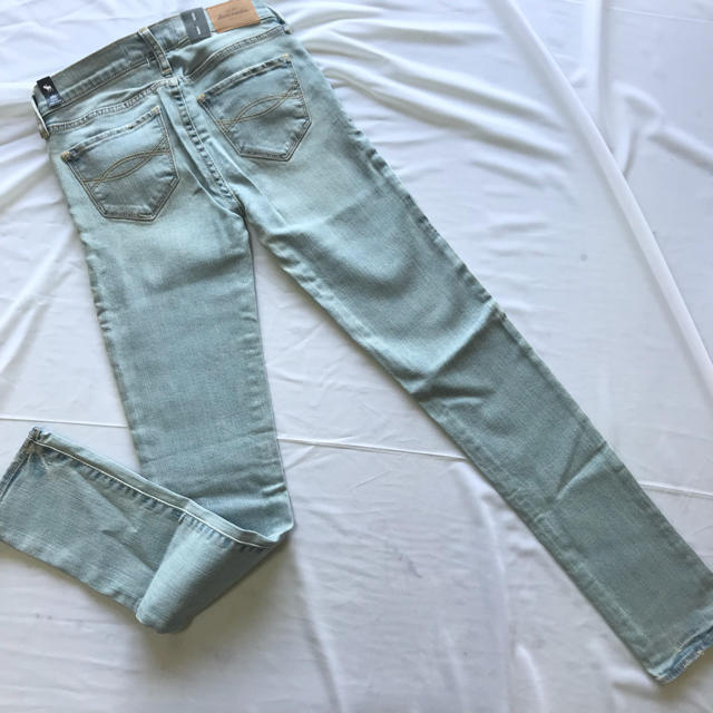 AbercrombieFitch ア223 アバクロ キッズ デニム ジーンズ スキニー タイトパンツ 14の通販 by  tennenskin's shop｜アバクロンビーアンドフィッチならラクマ