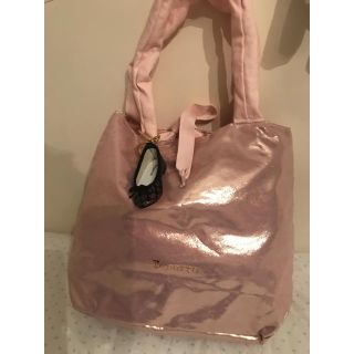 レペット(repetto)のrepetto ♪リバーシブル トートバッグ ピンク(トートバッグ)