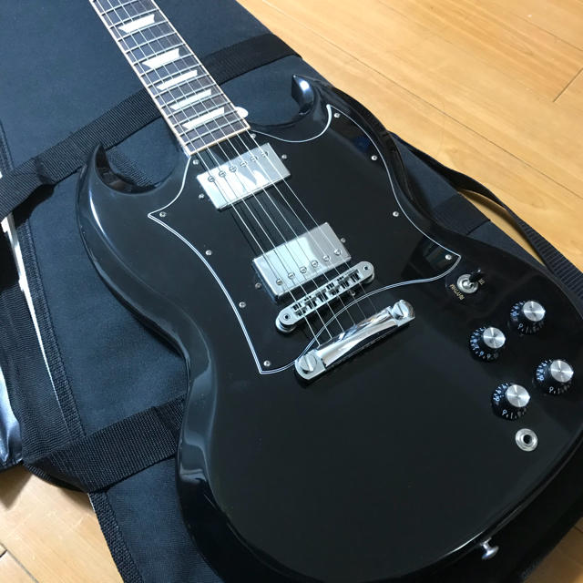 Gibson(ギブソン)のGibson SG Standard ebony 2016 USA 楽器のギター(エレキギター)の商品写真
