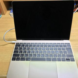 マック(Mac (Apple))のmacbook 12インチ 2017 ローズゴールド(ノートPC)