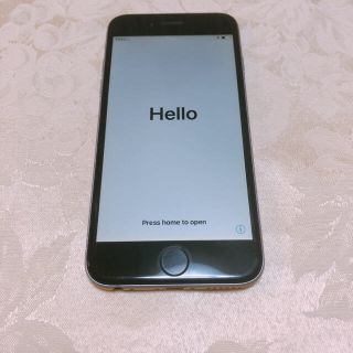 アップル(Apple)のiPhone6 16ギガ ソフトバンク(スマートフォン本体)