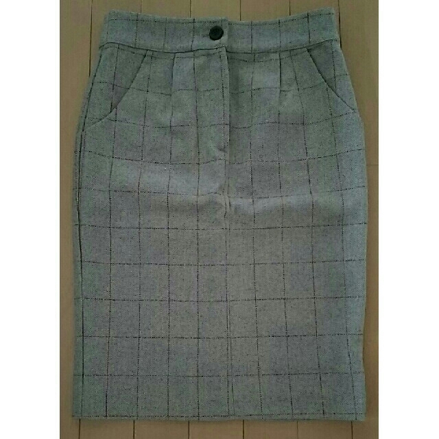 Ungrid(アングリッド)のUngrid チェックタイトスカート レディースのスカート(ひざ丈スカート)の商品写真