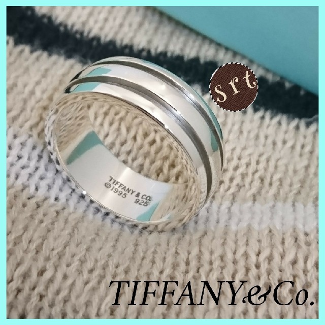 Tiffany & Co.(ティファニー)の希少サイズ 超美品 ティファニーリング アトラス グルーブド リング 正規品 メンズのアクセサリー(リング(指輪))の商品写真