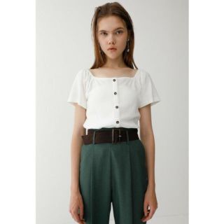 マウジー(moussy)のまゆ様専用 MOUSSY SQUARE NECK TOP(カットソー(半袖/袖なし))