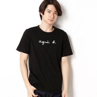 アニエスベー(agnes b.)のagnes b.アニエス・ベーTシャツブラック(Tシャツ/カットソー(半袖/袖なし))