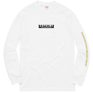 シュプリーム(Supreme)のsupreme 1994 L/S Tee ホワイト M(Tシャツ(長袖/七分))